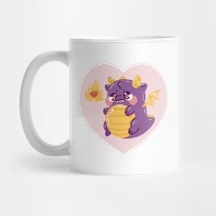 Cute Chonky Dragon Art Mug